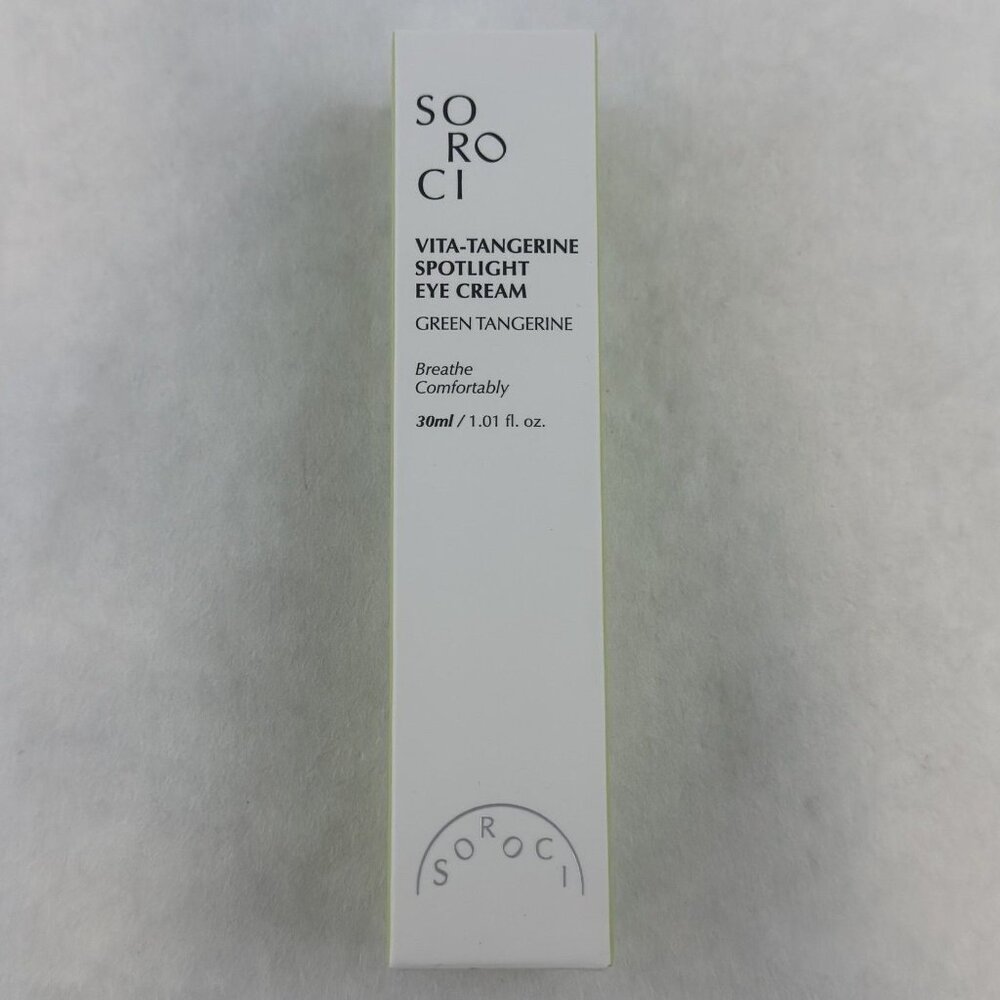 Soroci Vita-Tangerine Spotlight Eye Cream 30ml Brighten Revitalize Gentle NEW
